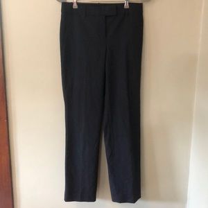 Navy blue Ann Taylor suit pants.